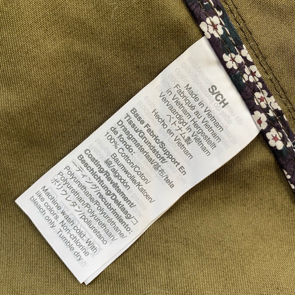 J. Crew Olive Green Jacket with Brown Corduroy Collar - Picture 6 of 8